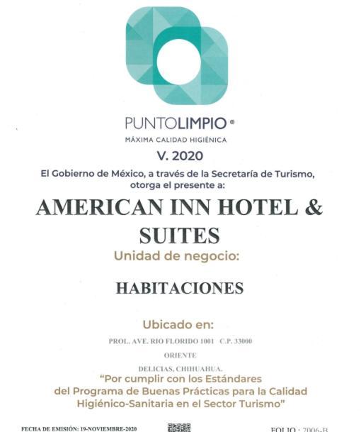 American Inn Hotel & Suites Delicias Kültér fotó